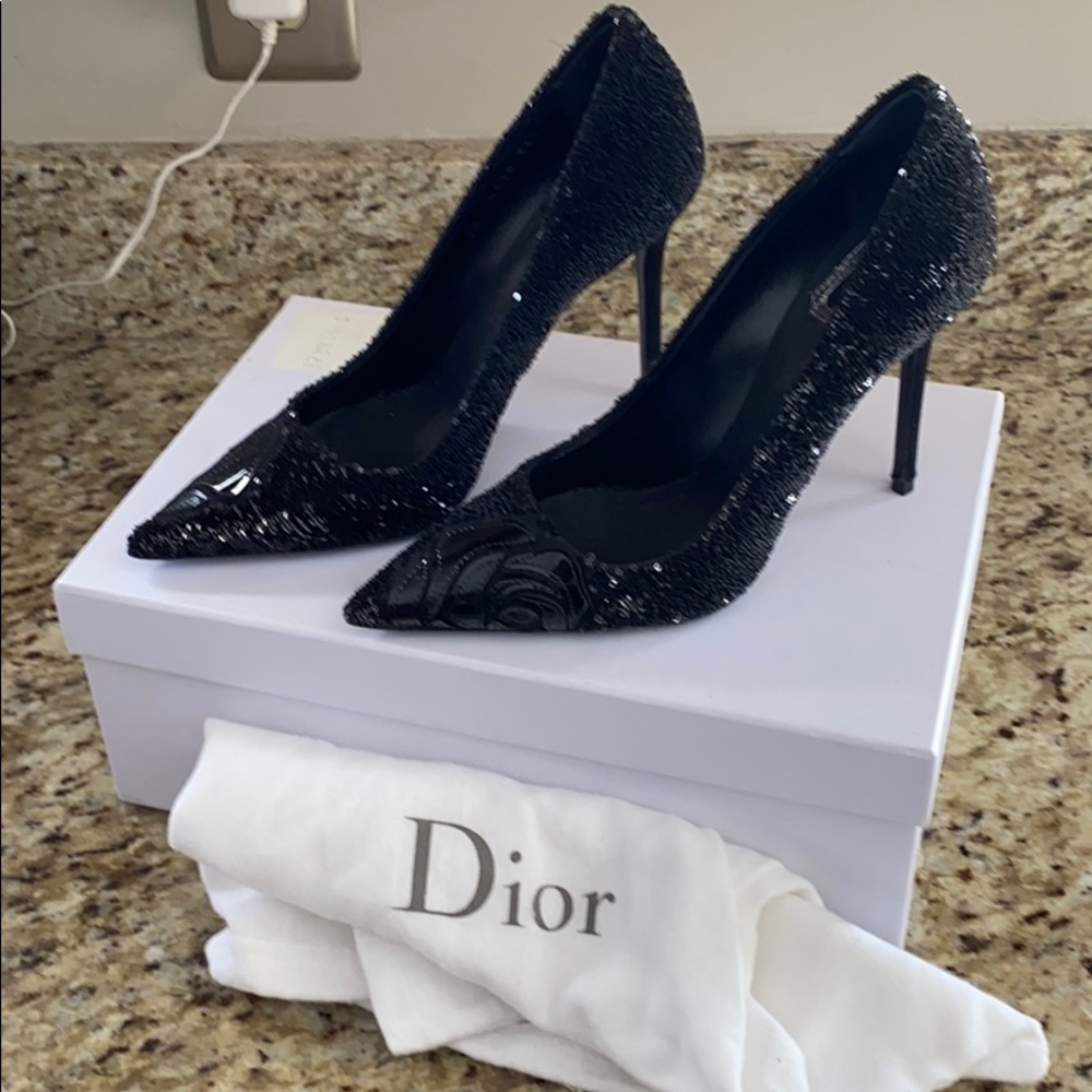 “DIOR ROSE PUMP”. 900 blk 6.5 (36.5) - Picture 8 of 8
